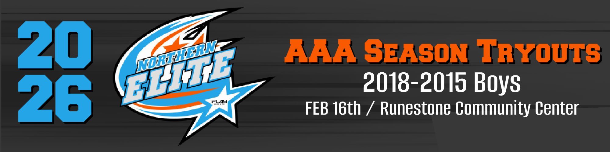 2018-2015 - 2026 Northern Elite Boys AAA Tryouts